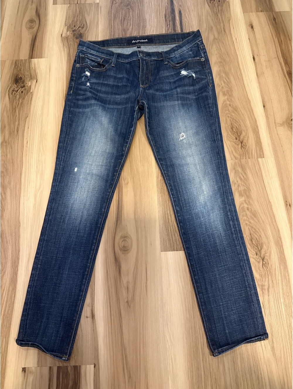 Anthropology Driftwood mid rise